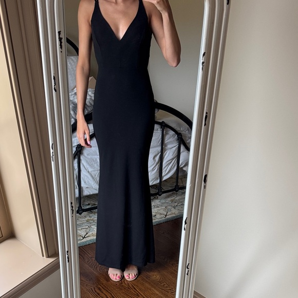 all this allure black strappy backless mermaid maxi dress Black Halter Maxi Dress - Halter Maxi Dress - Mermaid Maxi Dress